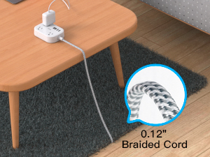 flat extension cord