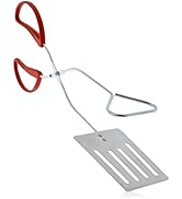 Long Barbeque Grill Tongs Spatula - Utensil Set Portable Grill Tongs for Cooking Gripper Kitchen ...