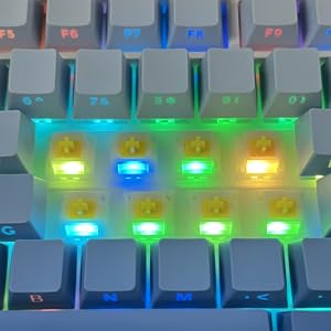 Milky Yellow Pro V3 Keyboard Switches