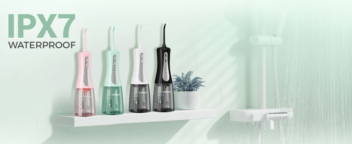 Green water flosser