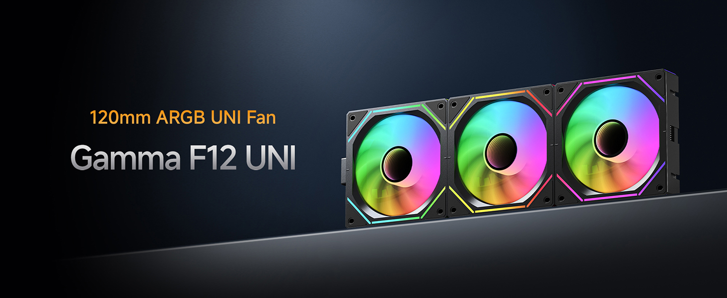 Gamma F12 UNI BK ARGB 3 IN 1