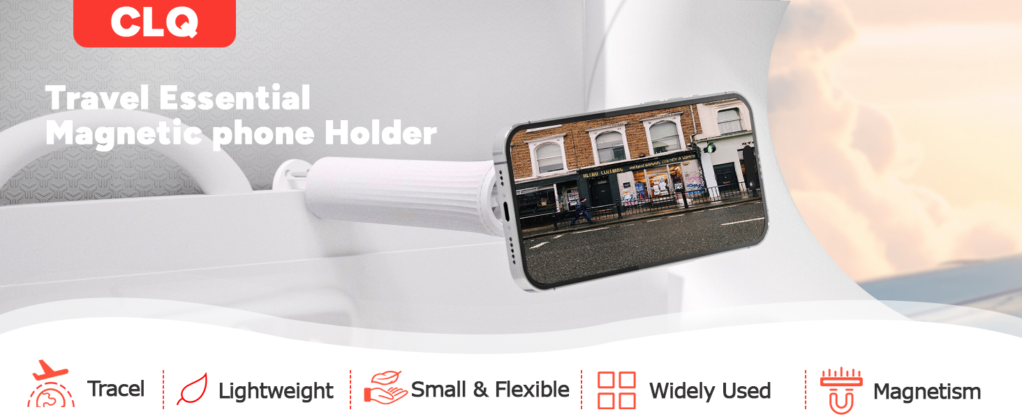 airplane phone holder magnetic