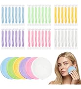 Facial Sponges for Washing Face 6 Color Mix Pack Compressed Sponges Facial Individually Packaged ...