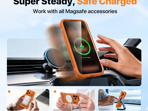 work with mag safe accessories