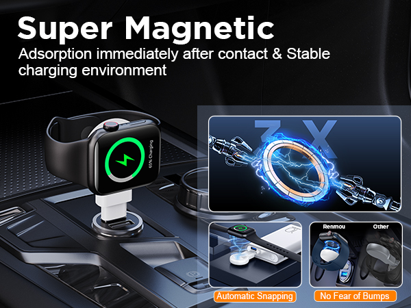 for Apple watch charger magnetic