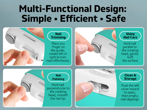 Multi-Functional Design: Simple · Efficient. Safe