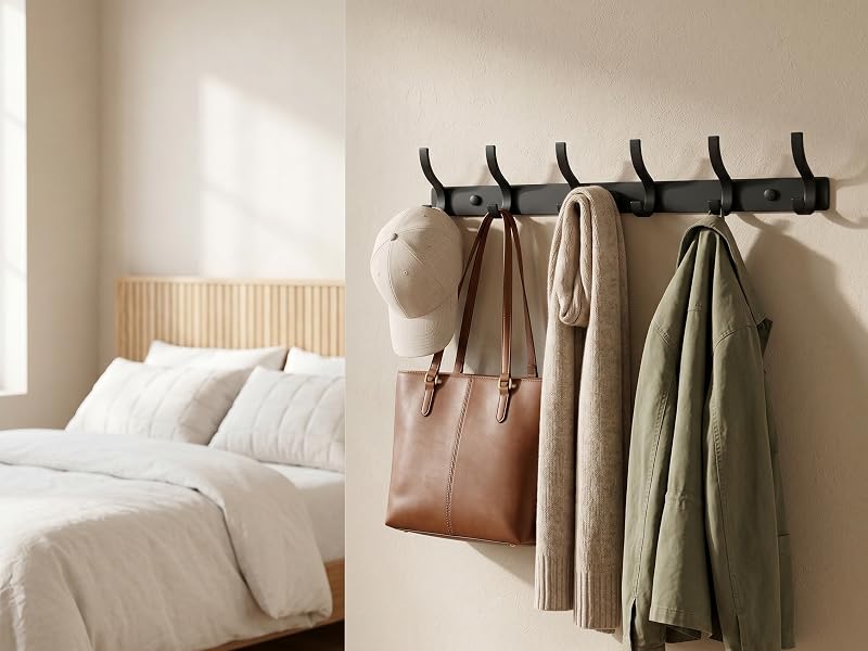 coat rack Bedroom