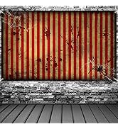 Halloween Circus Carnival Scary Backdrop Decoration Horrible Creepy Carnival Scene Setter Photo P...