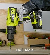 SnapFresh 20V Cordless Impact Dril1, 1/2"Drill Driver, 445 in-lbs Torque | UL Certified 2. 0Ah Ba...
