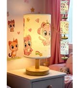 Agrollozi Kitty Table Lamps, Kids Lamps for Bedrooms Nightstand, Gifts for Girls-3 Color Dimmable...