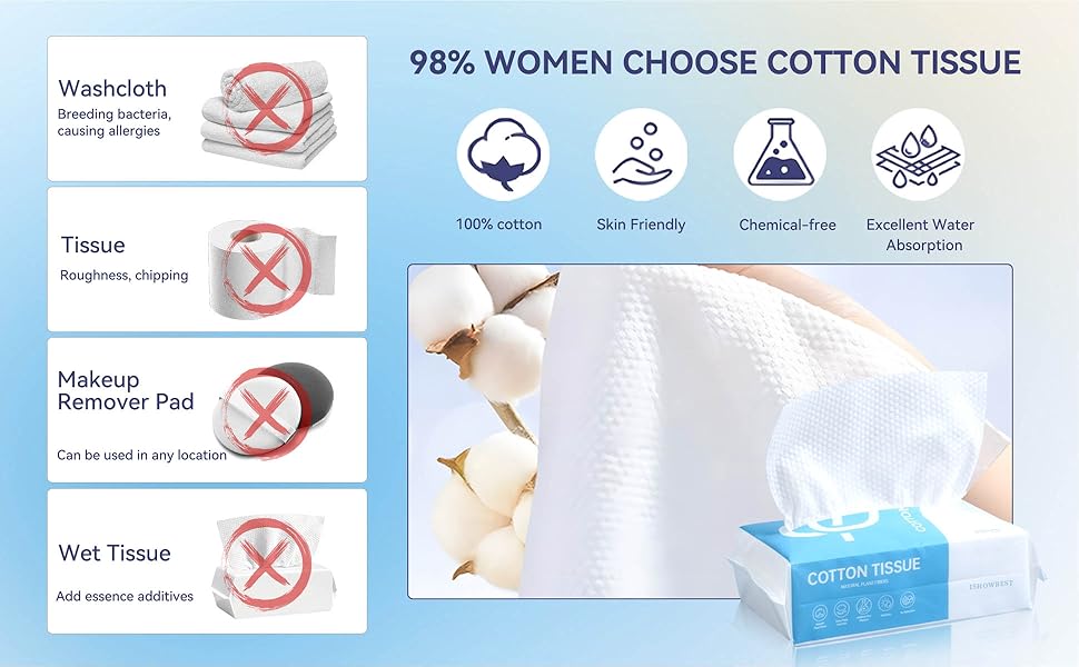disposable face towels