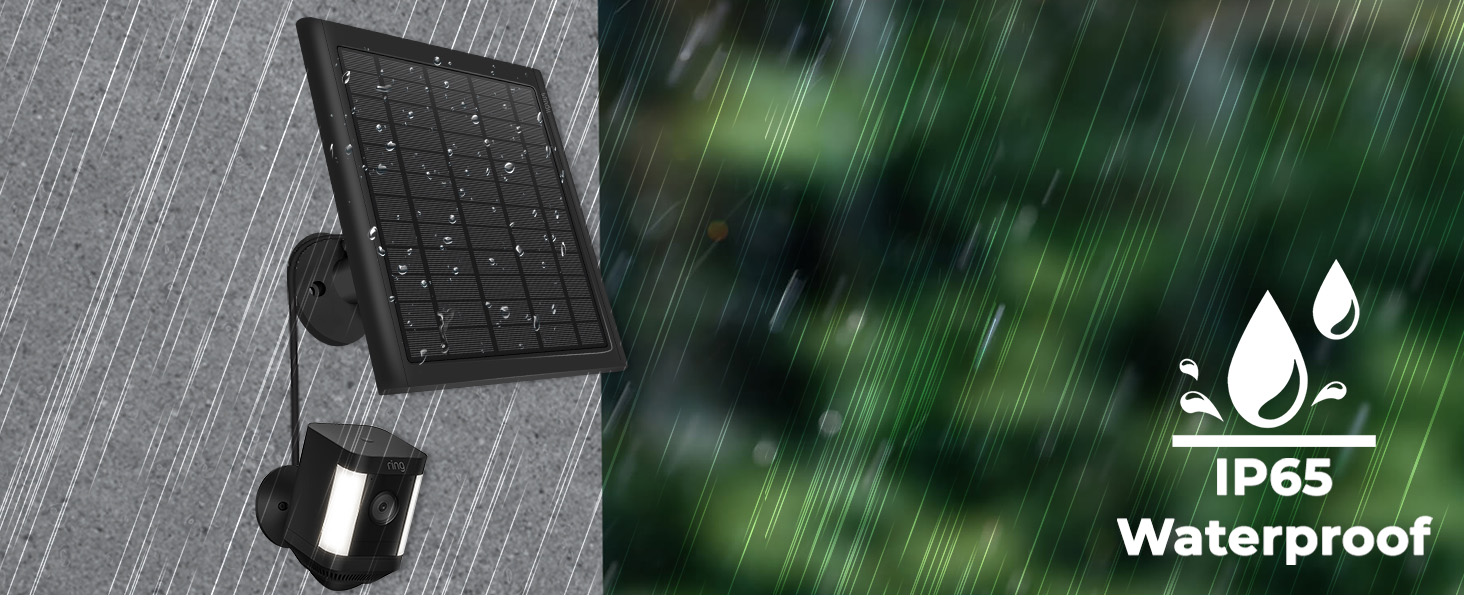 solar camera battery charger