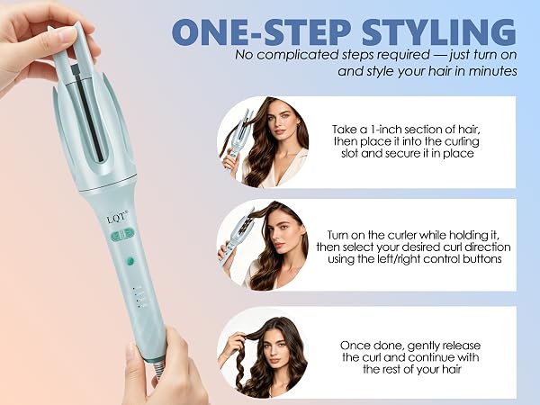 curling iron,hair curler,automatic curling iron