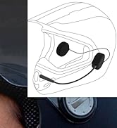 QSPORTPEAK Motorcycle Headset Bluetooth 4.1 Helmet Headphones Bluetooth Helmet Speakers Earphone ...
