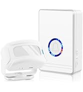 Wireless Motion Sensor Doorbell, Greencycle Indoor Motion Detector Alarm, Door Chime for Business...