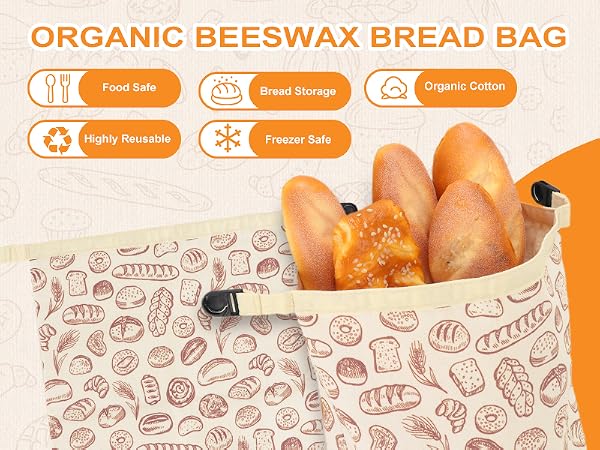 beeswax bread bag