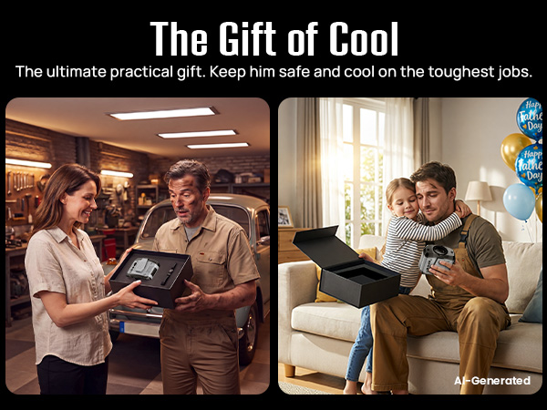 hip fans that blow cold air for dads, workers, campers, gardeners, and commuters