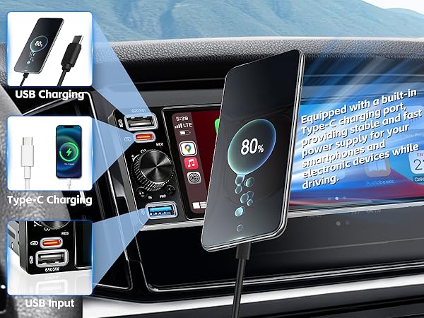 Single Din Car Stereo 