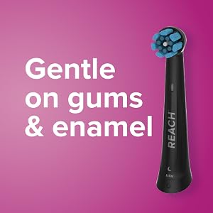 Gentle on gums and enamel