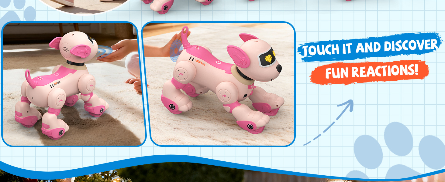 remote control dog robot