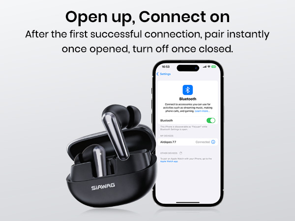 Noise Canceling Headset, IPX5 Waterproof Earphones for Workout/Running