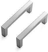 Ravinte 30 Pack Solid 3 Inch Center to Center Slim Square Bar Drawer Handles Kitchen Cabinet Hand...