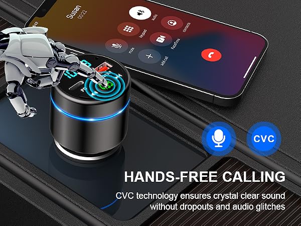 fm bluetooth transmitter car