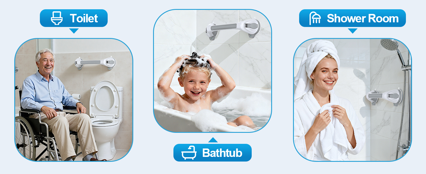 shower grab bars for seniors
