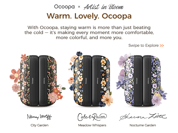 Student using rechargeable hand warmer in class, portable pocket heater winter essential.