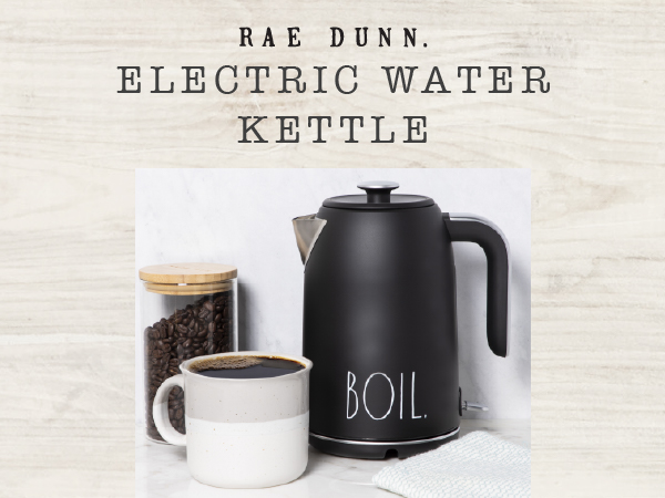 Rae Dunn Electric Water Kettle