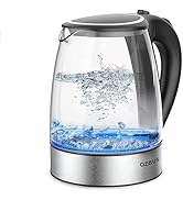 AZEUS Fast Boil Electric Water Kettle, 1.8L Large Capacity with Auto Shut-Off and Boil-Dry Protec...
