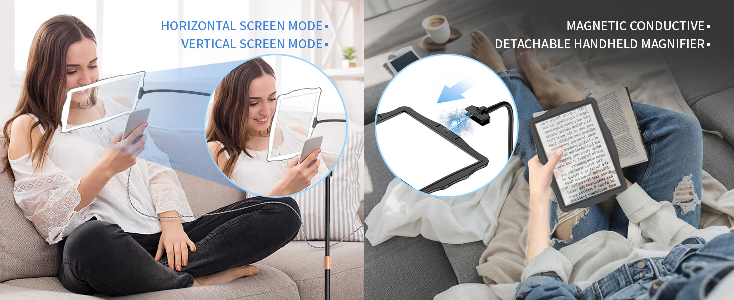 Lighted Magnifiers for Seniors Reading