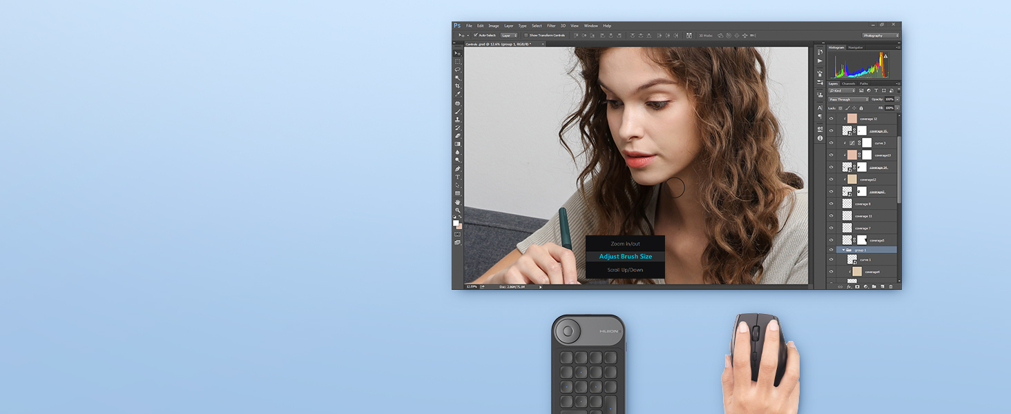 Make image editing more efficiently