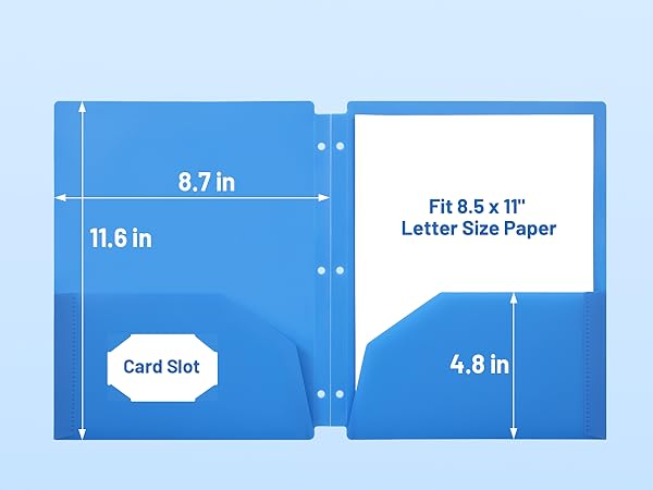 POCKET FOLDERS