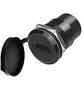 YiKaiEn HDMI Panel Mount Adapter 4K@60Hz - Female-to-Female Threaded Connector, with Anti-Looseni...