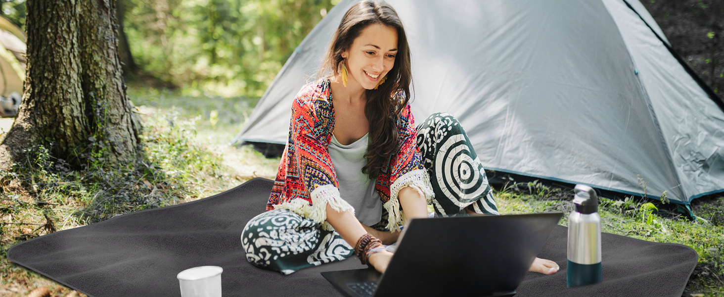 camping blanket for cold weather