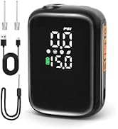 Pumteck AP1-M Electric Ball Air Pump: 15 Psi Portable Fast Inflation Rechargeable Sports Ball Inf...