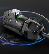 CNLINKO LP-24 Fiber Optic Connectors, LC Single Mode Dual Core Outdoor Sunlightproof Optical Conn...