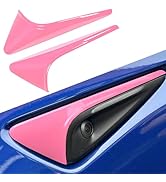 Yeapop 2 Pcs Side Blind Spot Camera Covers for Tesla HW4.0, Compatible with Model 3 and Model Y (...