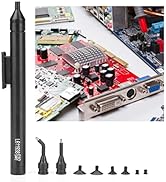 Vacuum Suction Pen, Solder Removal Tool Kit with Suckers, One Button to Operate, for IC SMD