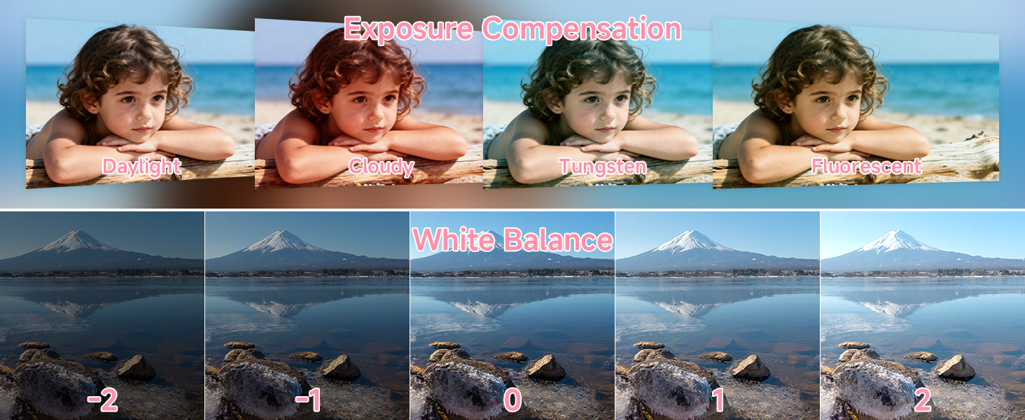 funny filters and white balance