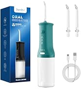 7AM2M Portable Water Flosser Cordless, Water Flosser for Teeth with 3 Modes and 2 Jet Tips, USB C...