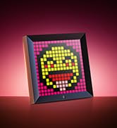 Divoom Pixoo - Pixel Art Digital Picture Frame with 16x16 LED Display APP Control - Cool Animatio...