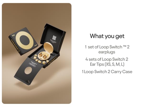 Loop Switch Noise Reducing Earplugs
