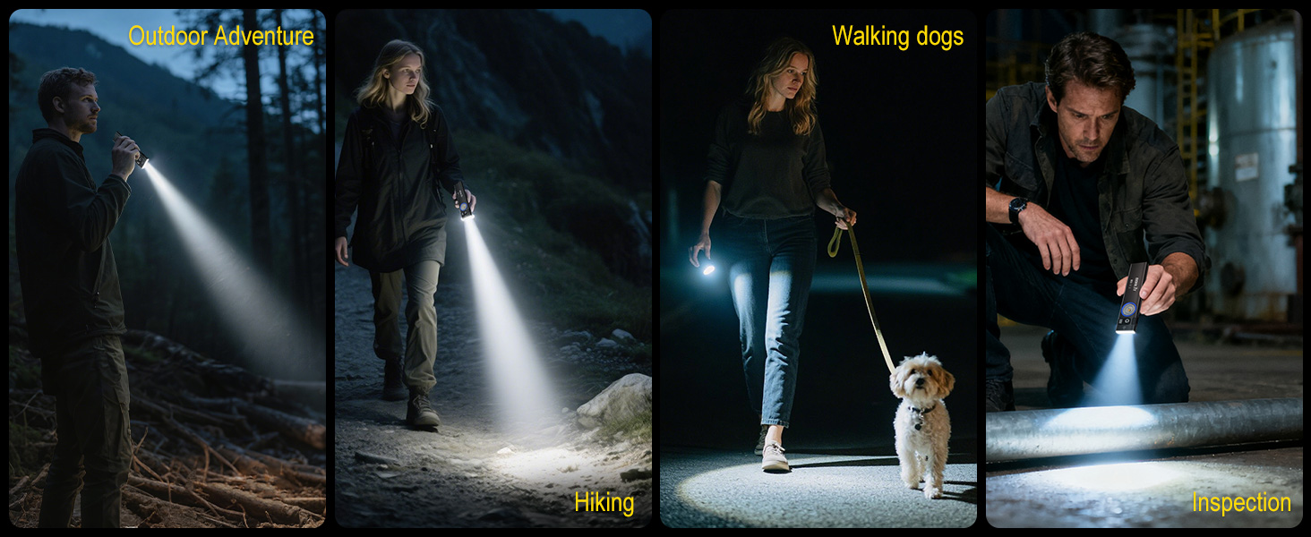 white light flashlight