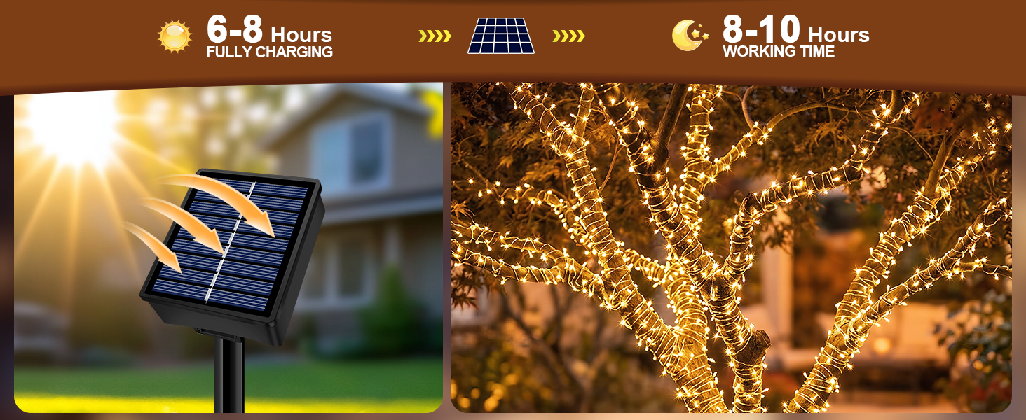 solar string lights