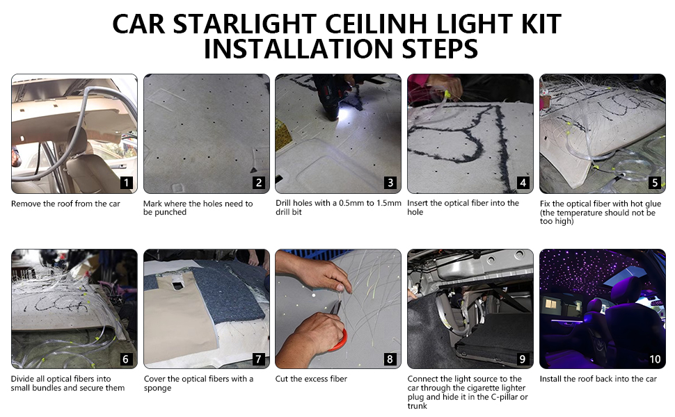 stars for ceiling car
