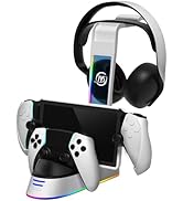 JOYTORN Charging Station Compatible with PS Portal Remote Player,Charging Dock for Playstation Po...