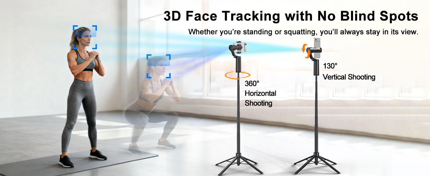 Auto Face Tracking Tripod