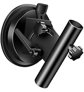 ESUDNT Suction Cup Flag Holder, Angle Adjustable Car Flag Mount with Heavy-Duty Suction Cup, RV F...